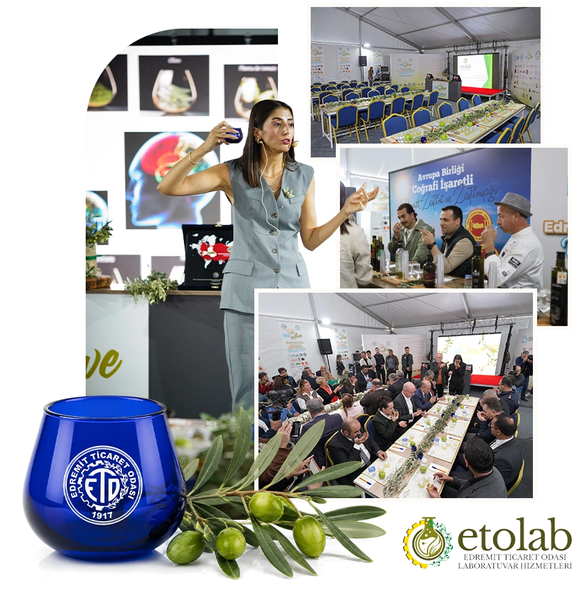Edremit Ticaret Odası Laboratuvarı tadım çadırı etkinliklerinden kareler